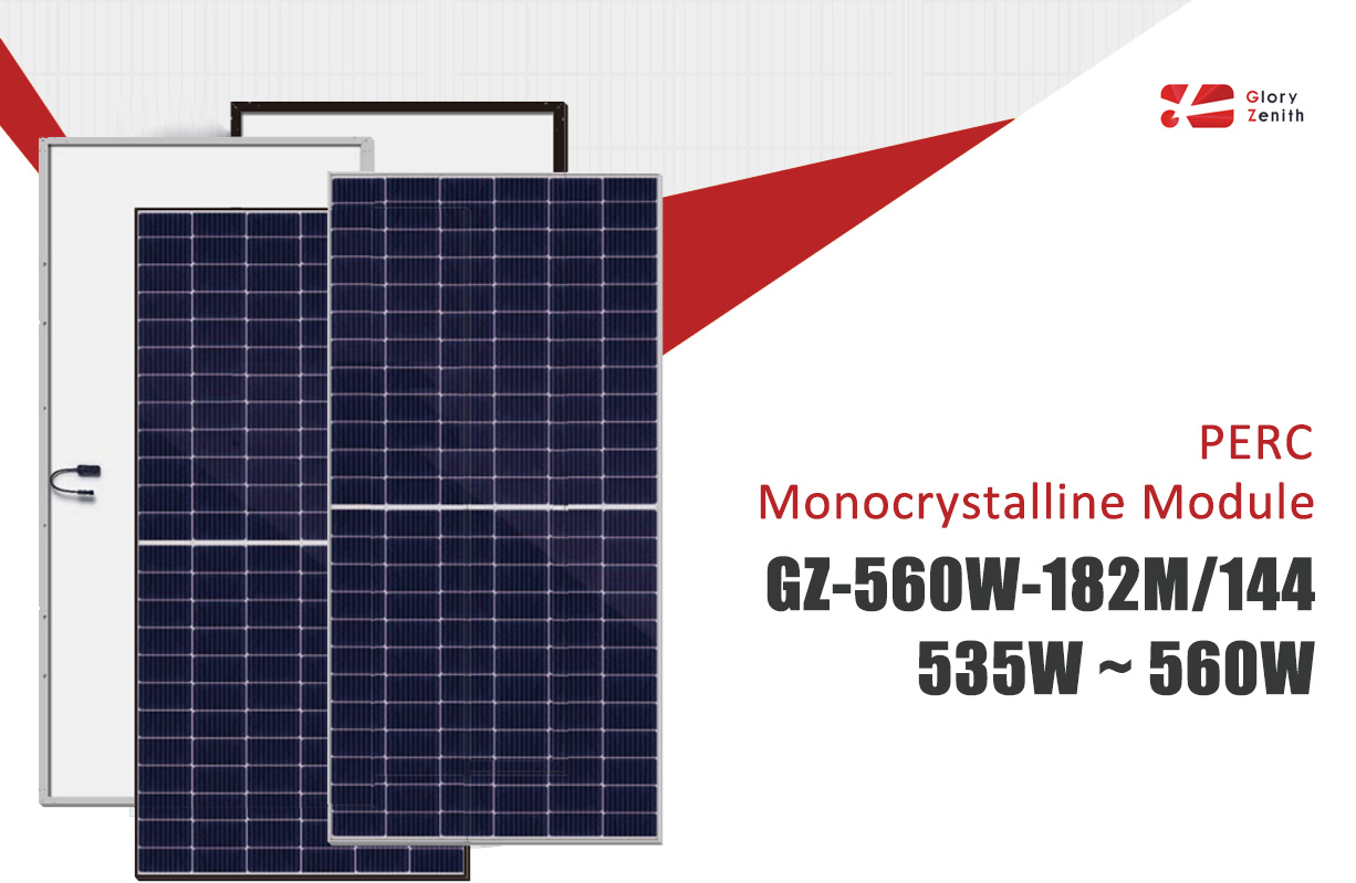 545W 550W Monocrystalline PERC Solar Panel PV Modules