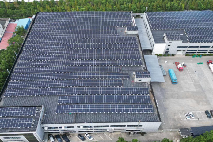 2MW distributed logistics park photovoltaic power generation project