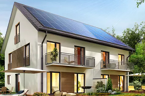 10KW*1500 villas photovoltaic storage project